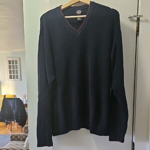 Dockers Dark Blue V-Neck Sweater
